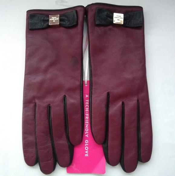 kate spade Accessories Kate Spade Leather Colorblock Bow Logo Tech